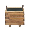 Houten plantenbak 40x40cm voor tuin, terras, buiten Gladys Aanbod