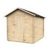 Houten tuinhuisje voor gereedschap 178x218cm enkele deur Formia Aanbod