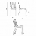 Vierkante salontafel wit 70x70 cm met stalen onderstel en 2 transparante stoelen Dune Terrace Prijs