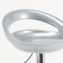 Tabouret de bar et cuisine réglable en hauteur pivotant avec repose-pieds Hollywood 