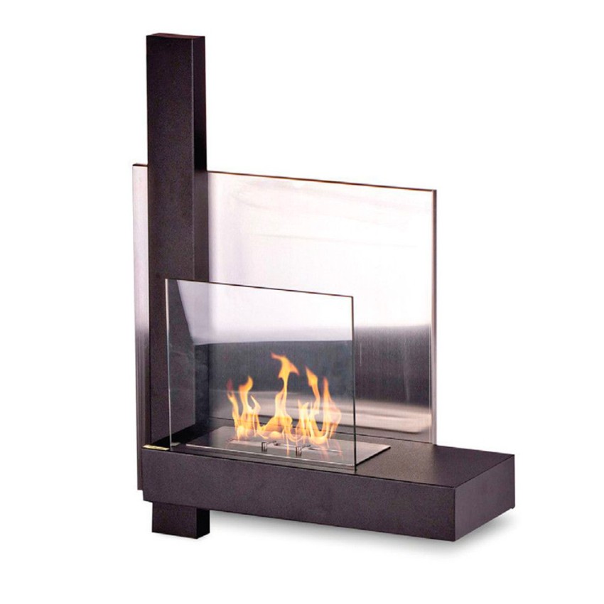 Moderne bio-ethanol wandhaard met gehard glas Vienna Aanbieding Moderne bio-ethanol wandhaard met gehard glas Vienna Aanbieding