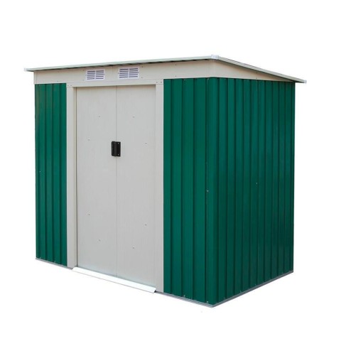 Metalen tuinhuisje voor gereedschap 201x121cm Basic XS Aanbieding