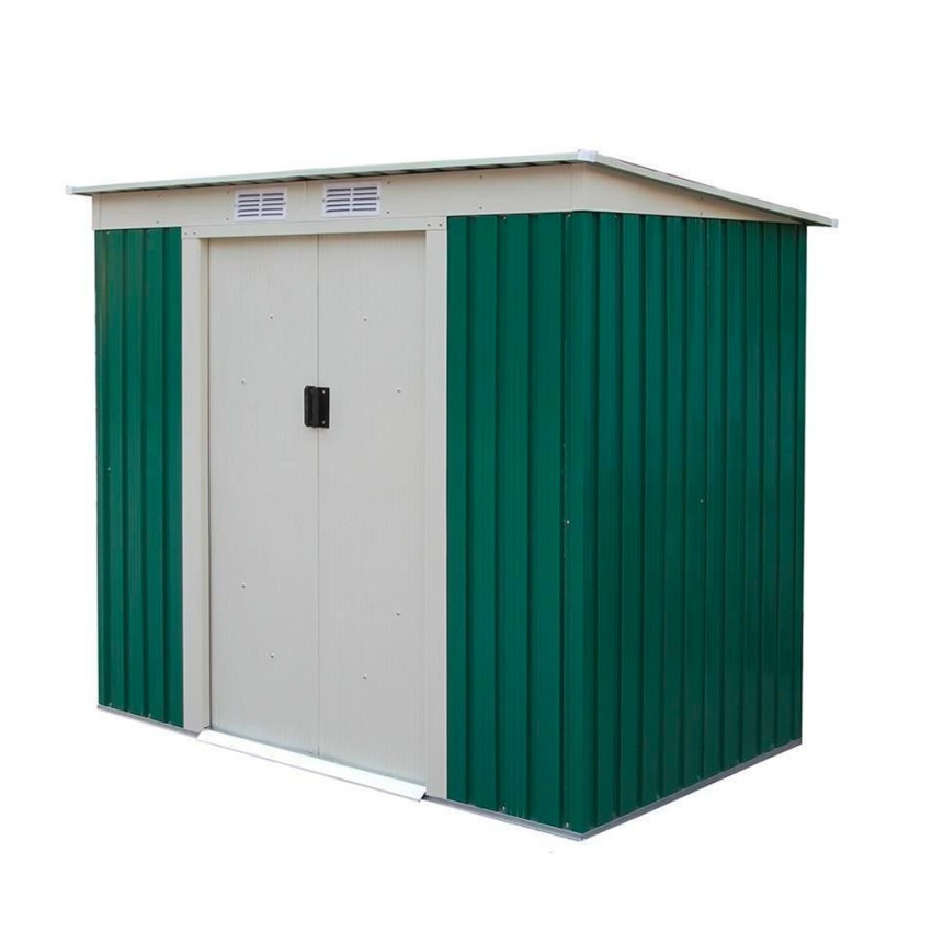 Abri de jardin en métal 201x121cm Basic XS pour outils Promotion