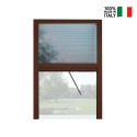 Moustiquaire plissée 160x160cm coulissante universelle fenêtre Melodie XXL Remises