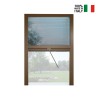 Moustiquaire universelle plissée pour fenêtre coulissante 110x160cm Melodie L Réductions