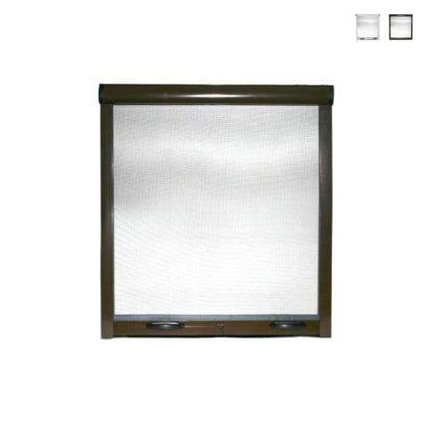 Moustiquaire enroulable universelle 140x170cm pour fenêtres Easy-Up V