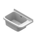 Bac de lavage en résine pour extérieur jardin avec grille Jab 50 Réductions