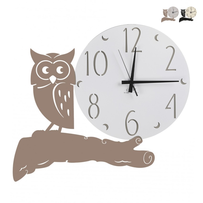 Moderne ronde metalen wandklok handgemaakt Gufo Ceart Verkoop Moderne ronde metalen wandklok handgemaakt Gufo Ceart Verkoop