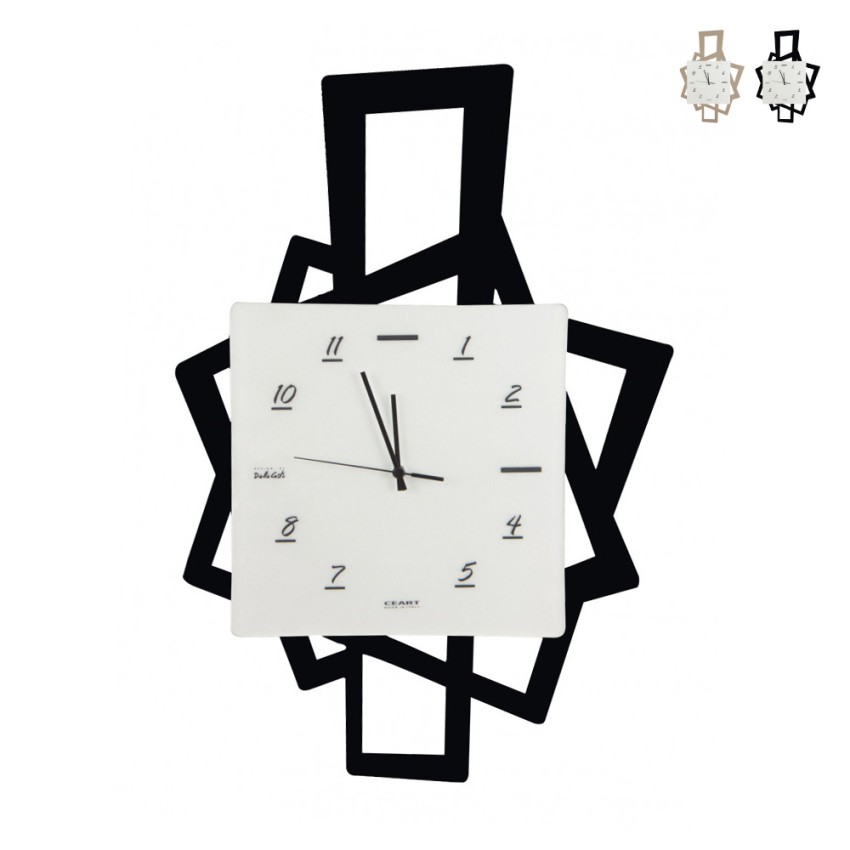 Horloge murale moderne artisanale pour salon Quadri Ceart Promotion Horloge murale moderne artisanale pour salon Quadri Ceart Promotion