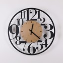 Moderne ronde wandklok 60cm met grote cijfers Ilenia Ceart Afmetingen