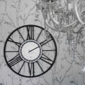 Horloge murale ronde moderne classique industrielle 80cm Roue de Ceart Remises