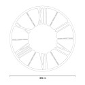 Moderne klassieke industriële ronde wandklok 80 cm Ruota Ceart Kosten