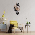 Horloge murale moderne en métal fait main Ricciolo Ceart Vente