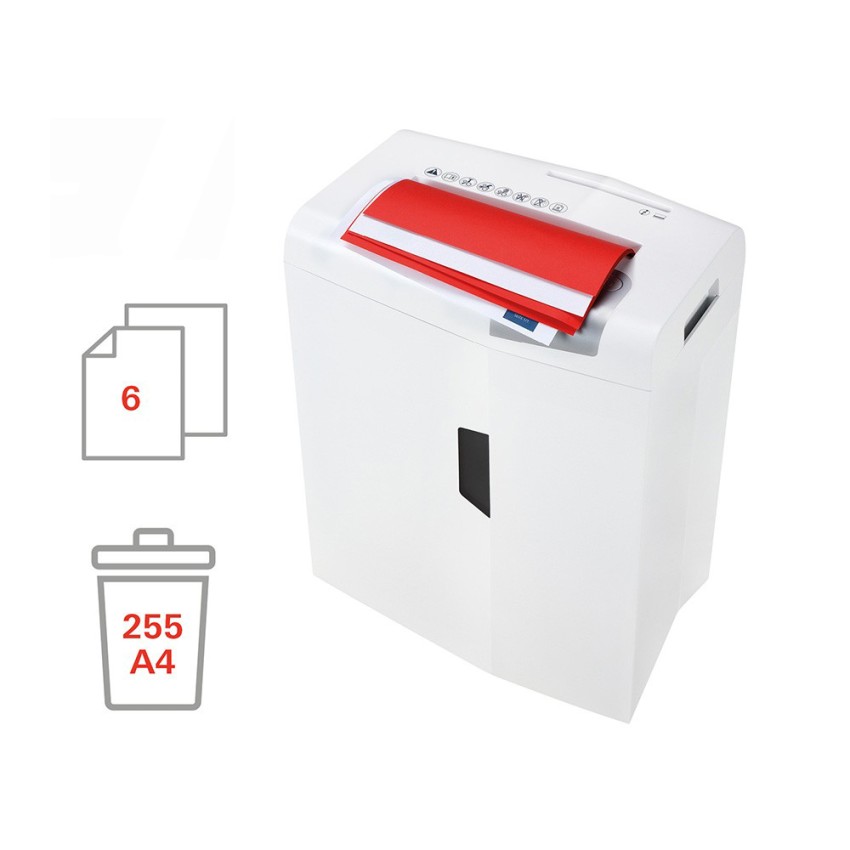 Papiervernietiger voor kantoor 2x15mm 6 vel X6pro Shredstar HSM Aanbieding Papiervernietiger voor kantoor 2x15mm 6 vel X6pro Shredstar HSM Aanbieding