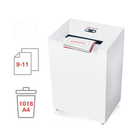 Destructeur de documents professionnel bureau 1,9 x 15mm Pure 530 HSM Promotion