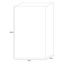 Armoire d'atelier 3 étagères réglables rangement outils Garage XL Haut Keter Remises