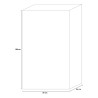 Armoire d'atelier 3 étagères réglables rangement outils Garage XL Haut Keter Remises