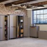 Armoire de rangement balais 3 étagères multifonction réglables Stilo Keter Vente
