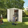 Keter Factor 6x6 K209872 Tuinhuisje van Kunststof met Planken 178x195,5x208cm Karakteristieken