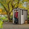 Abri de jardin en résine PVC 130x192x198cm Manor 4x6 Keter Achat