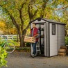 Abri de jardin en résine PVC 130x192x198cm Manor 4x6 Keter 