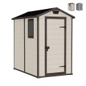 Abri de jardin en résine PVC 130x192x198cm Manor 4x6 Keter Promotion