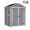 Abri de jardin 185x152x226 cm en résine PVC Manor 6x5 Keter Promotion