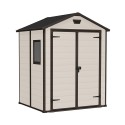 Abri de jardin 185x152x226 cm en résine PVC Manor 6x5 Keter Catalogue