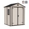 Abri de jardin 185x152x226 cm en résine PVC Manor 6x5 Keter Vente