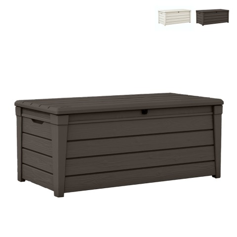 Coffre extérieur multifonction en résine pour outils de jardin Brightwood Keter Promotion