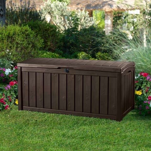 Tuinopbergbox multifunctioneel in hars Glenwood Keter K208987 Aanbieding
