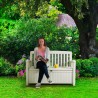 Banc de jardin avec coffre de rangement extérieur Patio Keter Choix