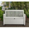 Banc de jardin avec coffre de rangement extérieur Patio Keter Caractéristiques