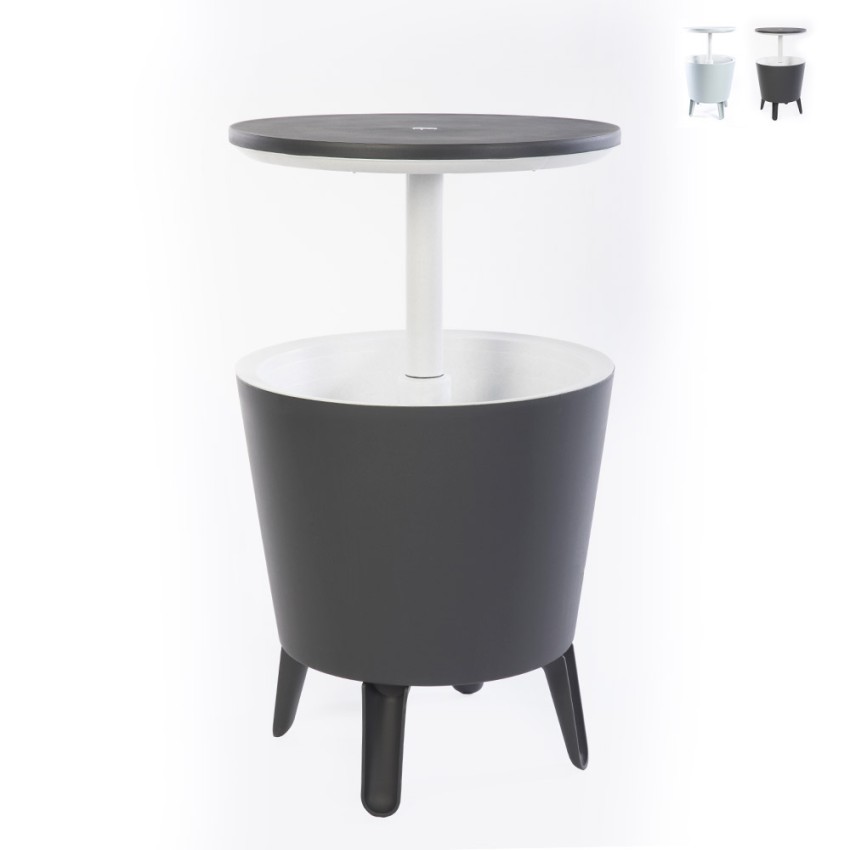 Table d'appoint avec glacière intégrée et plateau relevable Cool Bar Keter Vente Table d'appoint avec glacière intégrée et plateau relevable Cool Bar Keter Vente