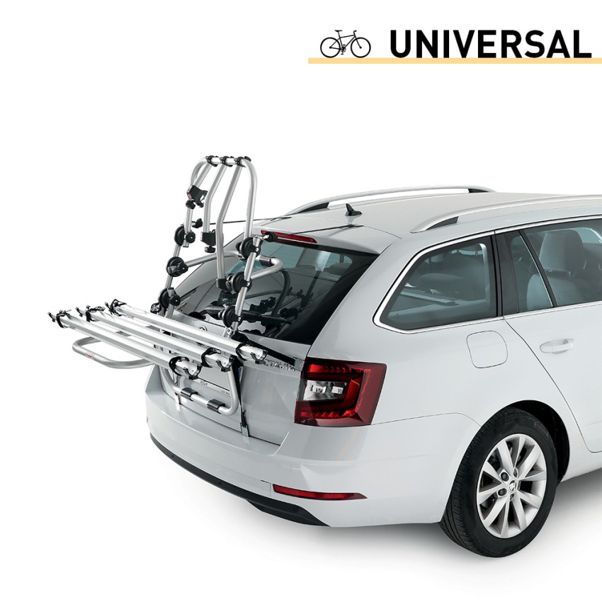 Porte-vélo arrière universel pour voiture 3 vélos Bici Ok 3 Promotion Porte-vélo arrière universel pour voiture 3 vélos Bici Ok 3 Promotion