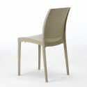 Vierkante salontafel wit 90x90 cm met stalen onderstel en 4 gekleurde stoelen Boheme Love Aankoop