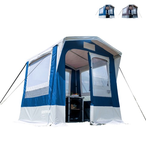 Camping keukentent muggengaas 150x150 Gusto NG I Brunner Aanbieding