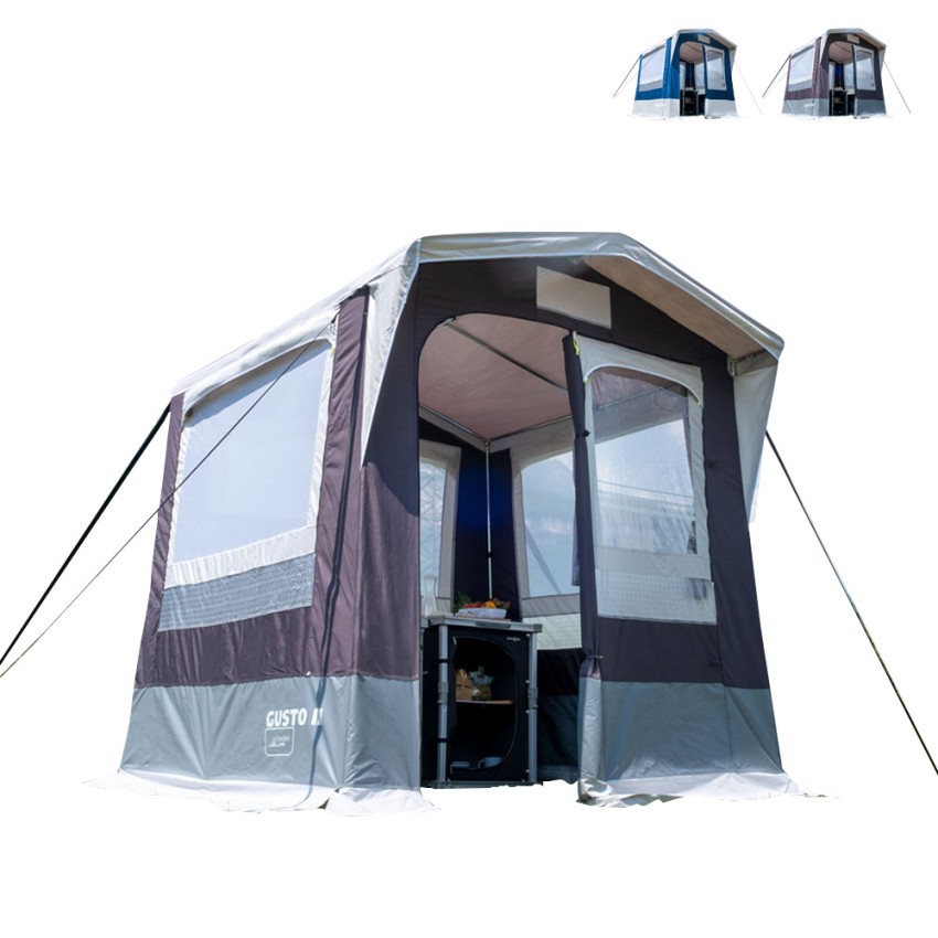 Brunner Gusto NG camping keukentent met muggennet 150x150 cm Verkoop Brunner Gusto NG camping keukentent met muggennet 150x150 cm Verkoop
