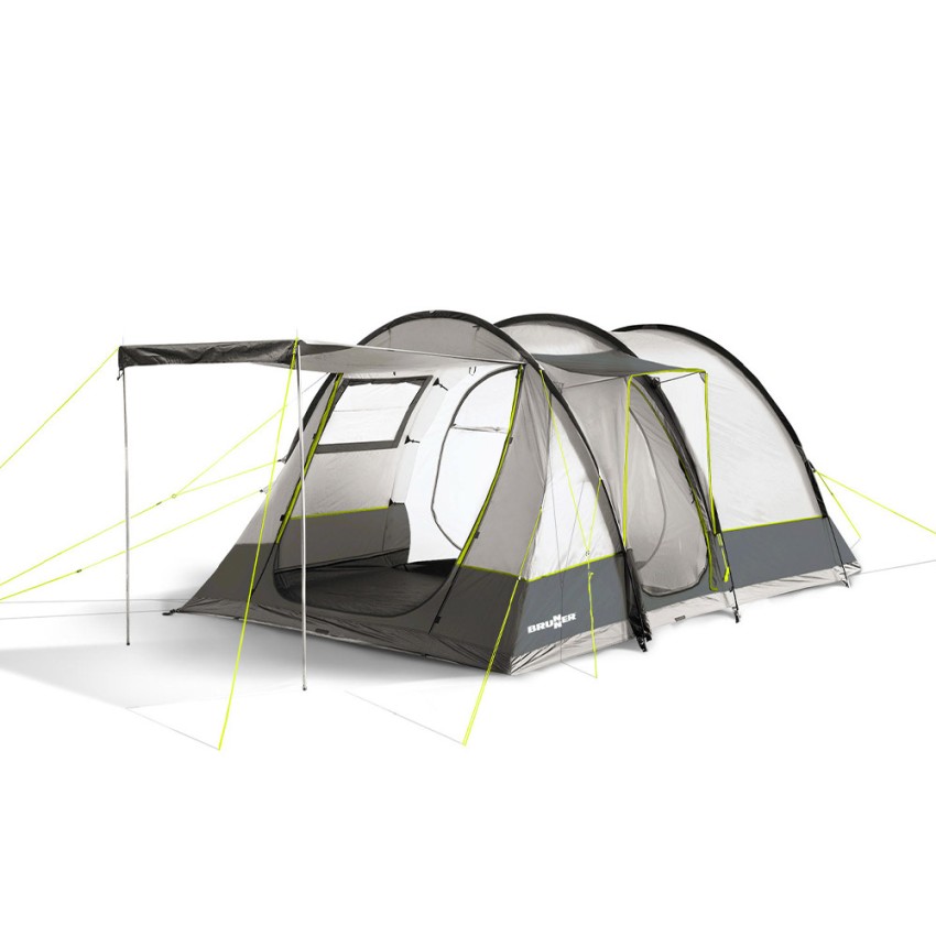 Tente tunnel de camping familiale 5 personnes Arqus Outdoor 5 Brunner Promotion