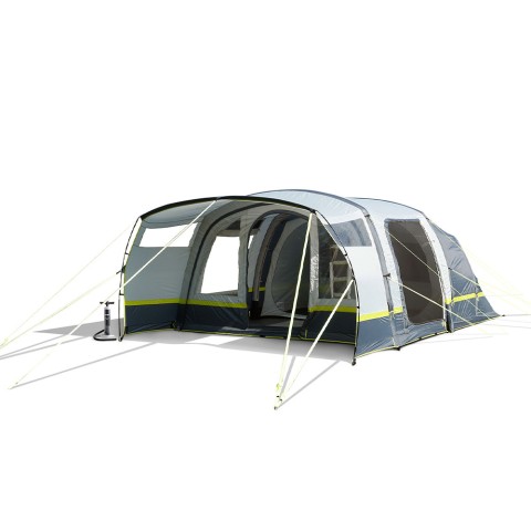 Tente gonflable de camping 380x540 Paraiso 5/6 places Brunner Promotion