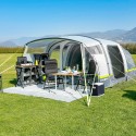 Tente gonflable de camping 380x540 Paraiso 5/6 places Brunner Vente