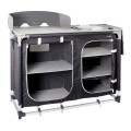 Mobiele campingkeuken met gootsteen en planken Azabache CTW Square HWT Brunner Aanbieding