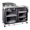 Mobiele campingkeuken met gootsteen en planken Azabache CTW Square HWT Brunner Aanbieding