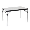 Opvouwbare kampeertafel 120,5x70 Titanium Quadra 4 NG Brunner Aanbieding