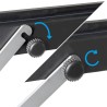 Opvouwbare kampeertafel 120,5x70 Titanium Quadra 4 NG Brunner Korting