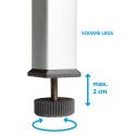 Opvouwbare kampeertafel 120,5x70 Titanium Quadra 4 NG Brunner Catalogus