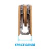 Opvouwbare ronde tafel Ø 90 voor camping en tuin Camperking R Brunner Aanbod