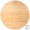 Opvouwbare ronde tafel Ø 90 voor camping en tuin Camperking R Brunner Model