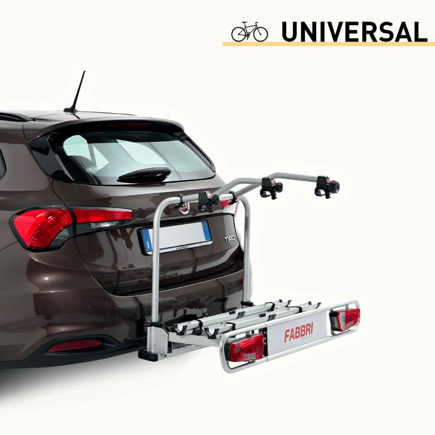 Opvouwbare fietsendrager voor trekhaak Auto Bici Exclusive Deluxe 2 Aanbieding Opvouwbare fietsendrager voor trekhaak Auto Bici Exclusive Deluxe 2 Aanbieding