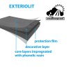 Opvouwbare campingtafel voor buiten 100x68 Tabylo Exterio 100 Brunner Verkoop